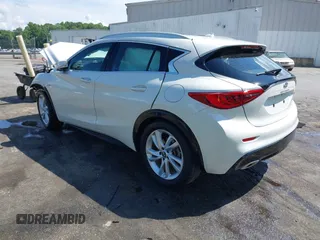 2019 Infiniti QX30 Luxe with VIN SJKCH5CP3KA009376, listed as a IAAI auction lot 42235934 with 46,590 mi miles and . Bid and sale history available at DreamBid. Image 3.