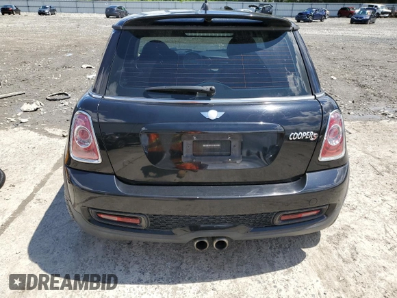 2012 MINI Hardtop S with VIN WMWSV3C57CTY25293, listed as a Copart auction lot 58053375 with 96,724 mi miles and Salvage title. Bid and sale history available at DreamBid. Image 6.