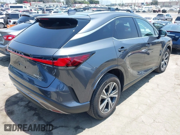 2024 Lexus RX 350 with VIN 2T2BAMCA3RC074903, listed as a IAAI auction lot 42390715 with 4,381 mi miles and . Bid and sale history available at DreamBid. Image 4.