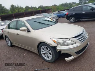 2012 Hyundai Genesis 3.8L with VIN KMHGC4DD5CU175430, listed as a IAAI auction lot 41968416 with 294,180 mi miles. Bid and sale history available at carsss.com. Image 1.