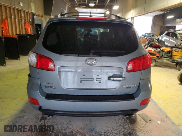 2007 Hyundai Santa Fe SE with VIN 5NMSH73E77H114234, listed as a Copart auction lot 56951025 with Not provided miles and Salvage title. Bid and sale history available at DreamBid. Image 6.