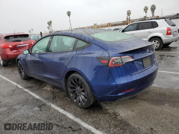 2023 Tesla Model 3 Performance z VIN 5YJ3E1EC8PF461353, wystawiony jako Copart lot #45044865 z przebiegiem 32 324 mil mil oraz Szkoda całkowita • Salvage title. Historia ofert i sprzedaży dostępna na DreamBid. Obrazek 2.