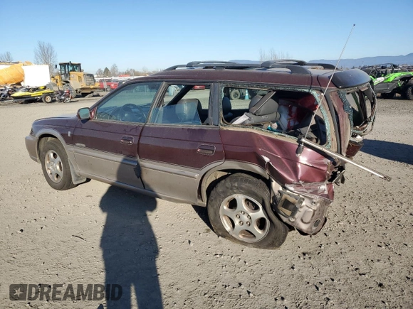 1999 Subaru Legacy Outback z VIN 4S3BG6853X7603582, wystawiony jako Copart lot #42632735 z przebiegiem 183 424 mil mil oraz Szkoda całkowita • Salvage title. Historia ofert i sprzedaży dostępna na DreamBid. Obrazek 2.
