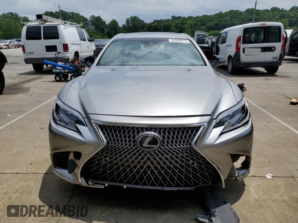2018 Lexus LS 500 with VIN JTHB51FF1J5006811, listed as a Copart auction lot 62999675 with 109,319 mi miles and Salvage title. Bid and sale history available at DreamBid. Image 5.