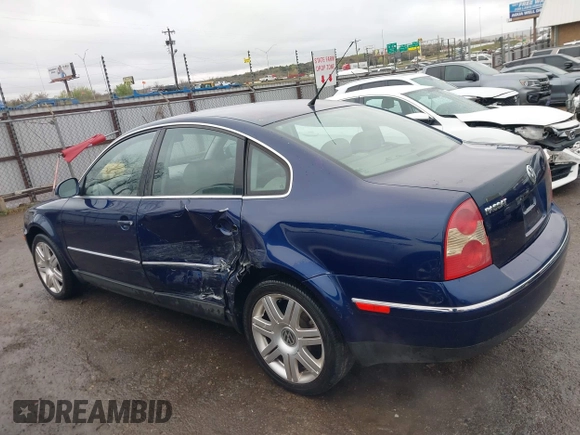2005 Volkswagen Passat GLS with VIN WVWAD63B15E082758, listed as a IAAI auction lot 41952194 with 163,416 mi miles and . Bid and sale history available at DreamBid. Image 14.
