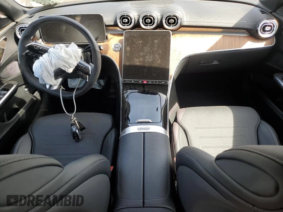 2022 Mercedes-Benz C 300 with VIN W1KAF4HB7NR067171, listed as a Copart auction lot 52989565 with Not provided miles and Salvage title. Bid and sale history available at DreamBid. Image 8.