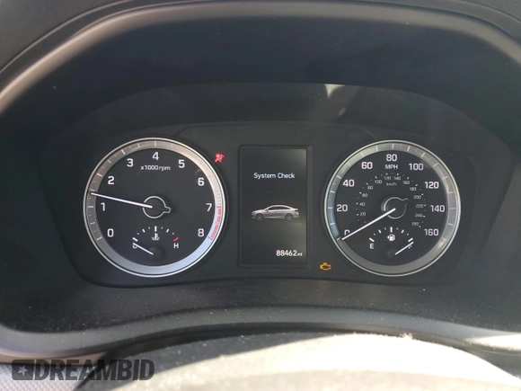 2018 Hyundai Sonata Limited with VIN 5NPE34AF3JH636746, listed as a Copart auction lot 45393335 with 88,462 mi miles and Salvage Title. Bid and sale history available at DreamBid. Image 9.