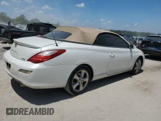 2007 Toyota Camry Solara SE with VIN 4T1FA38P17U125744, listed as a Copart auction lot 54837625 with 145,597 mi miles and Clean Title. Bid and sale history available at carsss.com. Image 3.