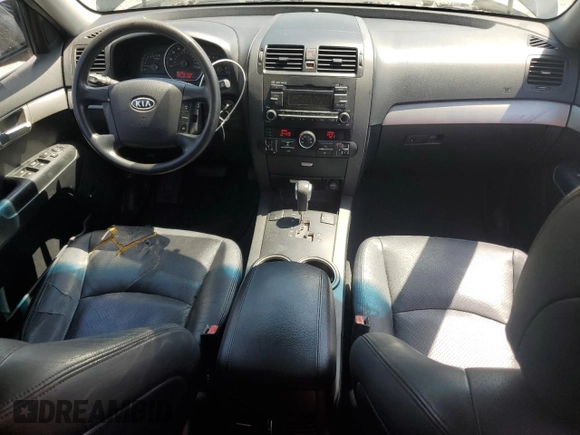 2009 Kia Borrego LX with VIN KNDJJ741395020692, listed as a Copart auction lot 52730975 with 217,861 mi miles and Salvage Title. Bid and sale history available at carsss.com. Image 8.