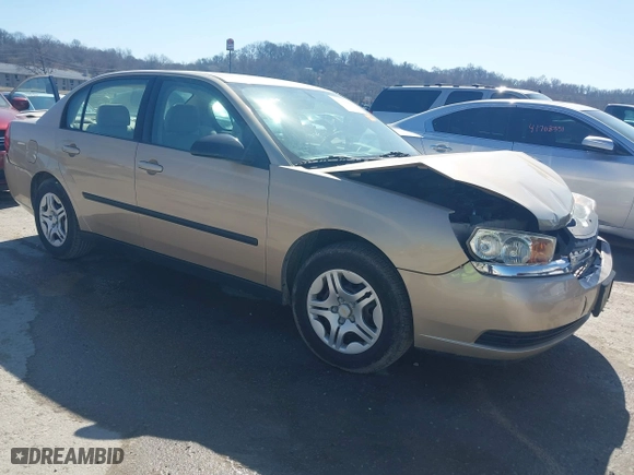 2005 Chevrolet Malibu with VIN 1G1ZS52F65F140308, listed as a IAAI auction lot 41759060 with 63,598 mi miles. Bid and sale history available at carsss.com. Image 1.