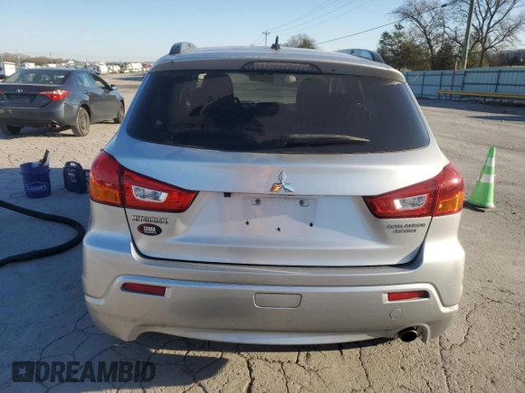 2011 Mitsubishi Outlander Sport SE with VIN JA4AP4AU0BZ014370, listed as a Copart auction lot 49641055 with 161,874 mi miles and Clean Title. Bid and sale history available at carsss.com. Image 6.