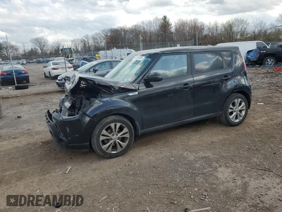 2015 Kia Soul + with VIN KNDJP3A56F7228807, listed as a Copart auction lot 50839125 with 138,234 mi miles and Salvage Title. Bid and sale history available at carsss.com. Image 1.