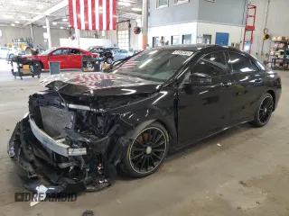 2016 Mercedes-Benz CLA with VIN WDDSJ4GB7GN356016, listed as a Copart auction lot 61952503 with 43,788 mi miles. Bid and sale history available at carsss.com. Image 1.