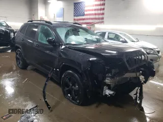 2020 Jeep Cherokee Altitude with VIN 1C4PJMLB9LD576053, listed as a Copart auction lot 45734955 with 55,902 mi miles and Salvage Title. Bid and sale history available at carsss.com. Image 4.