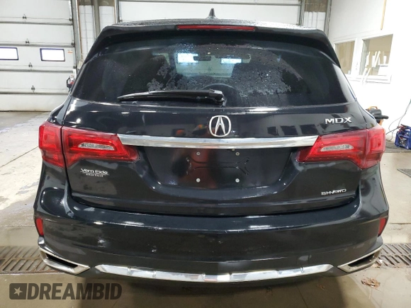 2018 Acura MDX w/Technology Pkg with VIN 5J8YD4H55JL000933, listed as a Copart auction lot 89175675 with 100,740 mi miles and Salvage Title. Bid and sale history available at carsss.com. Image 6.
