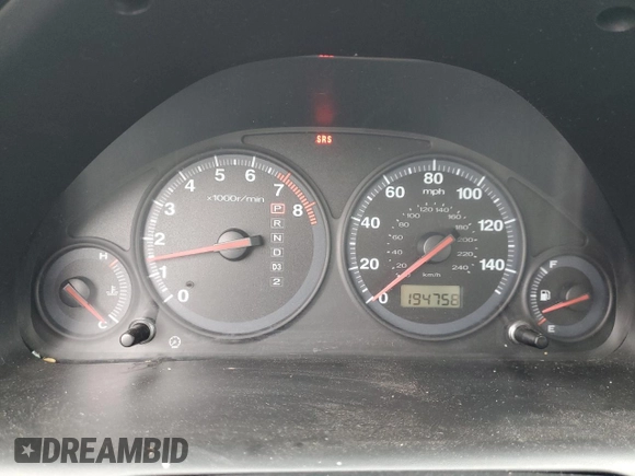 2001 Honda Civic EX with VIN 2HGES26761H549152, listed as a Copart auction lot 55165305 with 194,758 mi miles and Clean Title. Bid and sale history available at carsss.com. Image 9.