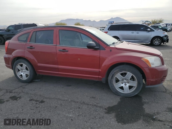 2007 Dodge Caliber with VIN 1B3HB28BX7D258416, listed as a Copart auction lot 51650785 with 186,821 mi miles and Salvage Title. Bid and sale history available at carsss.com. Image 4.