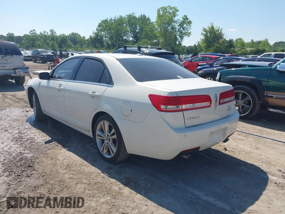 2012 Lincoln MKZ with VIN 3LNHL2GC0CR820925, listed as a IAAI auction lot 42659891 with 89,315 mi miles and . Bid and sale history available at DreamBid. Image 3.