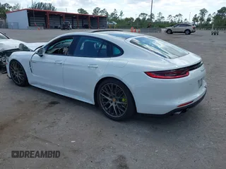 2018 Porsche Panamera 4 E-Hybrid with VIN WP0AE2A74JL130540, listed as a IAAI auction lot 42078444 with 65,981 mi miles and . Bid and sale history available at DreamBid. Image 3.