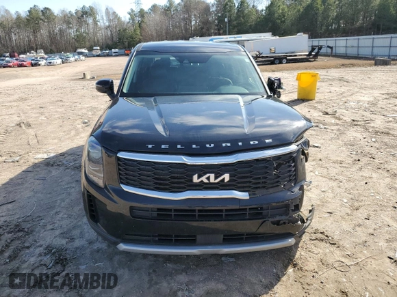 2022 Kia Telluride LX with VIN 5XYP24HC7NG238928, listed as a Copart auction lot 43771085 with 88,258 mi miles and Salvage title. Bid and sale history available at DreamBid. Image 5.