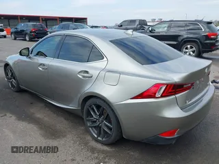 2015 Lexus IS 250 with VIN JTHBF1D29F5050317, listed as a IAAI auction lot 40681786 with 173,799 mi miles. Bid and sale history available at carsss.com. Image 3.