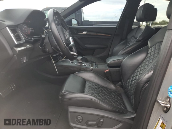 2020 Audi SQ5 Premium Plus with VIN WA1B4AFY7L2045309, listed as a Copart auction lot 73546024 with 11,573 mi miles and Salvage Title. Bid and sale history available at DreamBid. Image 7.