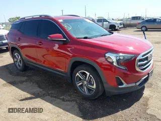 2019 GMC Terrain SLT z VIN 3GKALPEV0KL115409, wystawiony jako IAAI lot #42002723 z przebiegiem 115 977 mil mil oraz . Historia ofert i sprzedaży dostępna na DreamBid. Obrazek 1.