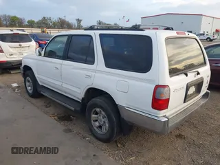 1999 Toyota 4Runner SR5 with VIN JT3GN86R5X0098655, listed as a IAAI auction lot 41783623 with 238,768 mi miles and . Bid and sale history available at DreamBid. Image 3.