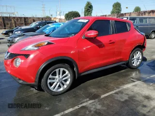 2016 Nissan Juke S with VIN JN8AF5MVXGT652966, listed as a Copart auction lot 76707464 with 47,088 mi miles and Non Repairable. Bid and sale history available at carsss.com. Image 1.