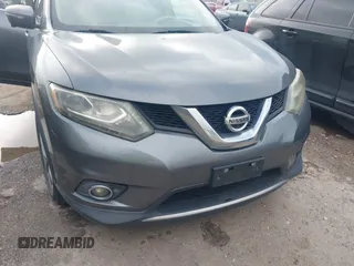 2015 Nissan Rogue SV with VIN 5N1AT2MV7FC758546, listed as a IAAI auction lot 41917021 with 155,696 mi miles. Bid and sale history available at carsss.com. Image 6.