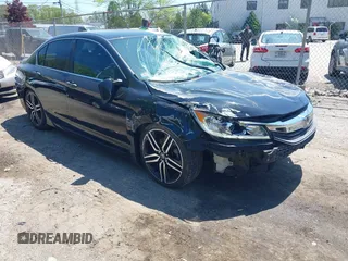2016 Honda Accord Sport with VIN 1HGCR2F58GA080364, listed as a IAAI auction lot 42210832 with 139,791 mi miles and . Bid and sale history available at DreamBid. Image 1.