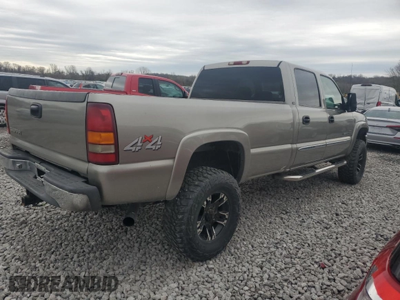 2003 GMC Sierra 2500HD SLT z VIN 1GTHK23183F142482, wystawiony jako Copart lot #51675765 z przebiegiem 198 316 mil mil oraz Szkoda całkowita • Salvage title. Historia ofert i sprzedaży dostępna na DreamBid. Obrazek 3.