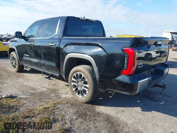 2024 Toyota Tundra Limited Hybrid with VIN 5TFJC5DB3RX055633, listed as a IAAI auction lot 40518060 with 12,382 mi miles and . Bid and sale history available at DreamBid. Image 3.