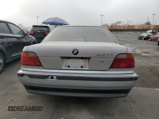 1995 BMW 7 Series 740i with VIN WBAGF6324SDH08566, listed as a Copart auction lot 86074374 with 0 mi miles and Clean Title. Bid and sale history available at carsss.com. Image 6.