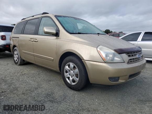 2008 Kia Sedona LX with VIN KNDMB233186251289, listed as a Copart auction lot 74317094 with 0 mi miles and Non Repairable. Bid and sale history available at carsss.com. Image 4.