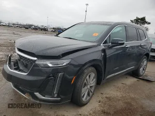 2024 Cadillac XT6 AWD Premium Luxury with VIN 1GYKPDRS8RZ747042, listed as a Copart auction lot 81598994 with 10,194 mi miles and Clean Title. Bid and sale history available at carsss.com. Image 1.