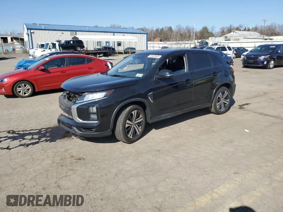 2020 Mitsubishi Outlander Sport SE 2.0 with VIN JA4AP4AU3LU024468, listed as a Copart auction lot 48403665 with 70,477 mi miles and Salvage Title. Bid and sale history available at carsss.com. Image 1.