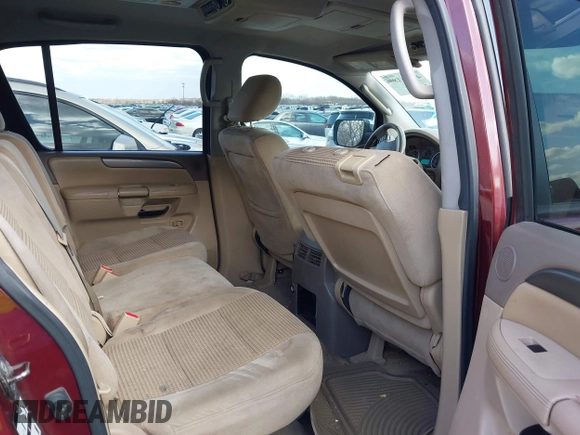 2011 Nissan Armada SV with VIN 5N1AA0ND3BN611820, listed as a IAAI auction lot 41726185 with 246,448 mi miles and . Bid and sale history available at DreamBid. Image 8.