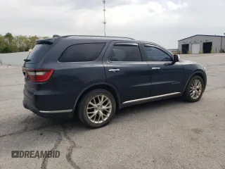 2014 Dodge Durango Citadel z VIN 1C4RDHEG4EC975557, wystawiony jako Copart lot #55117245 z przebiegiem 210 347 mil mil oraz Czysty tytuł • Clean title. Historia ofert i sprzedaży dostępna na DreamBid. Obrazek 3.