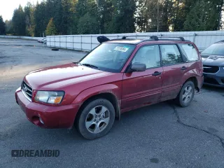 2003 Subaru Forester XS with VIN JF1SG65643H736343, listed as a Copart auction lot 77376394 with 108,665 mi miles and Salvage Title. Bid and sale history available at carsss.com. Image 1.