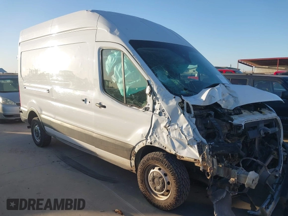 2020 Ford Transit Cargo with VIN 1FTBR1X82LKB80557, listed as a IAAI auction lot 41217513 with 89,774 mi miles and . Bid and sale history available at DreamBid. Image 1.