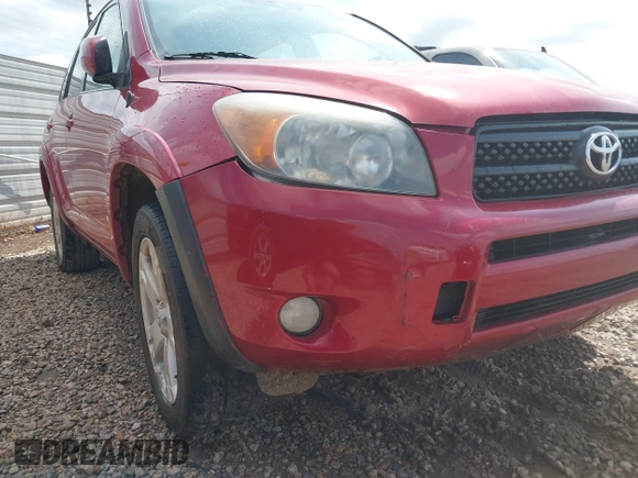 2007 Toyota RAV4 Sport with VIN JTMZD32V375054475, listed as a IAAI auction lot 42134082 with 329,060 mi miles. Bid and sale history available at carsss.com. Image 6.