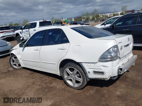 2002 Lexus IS 300/350 with VIN JTHBD192620056050, listed as a IAAI auction lot 41949399 with Not Provided miles and . Bid and sale history available at DreamBid. Image 3.