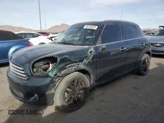 2013 MINI Countryman with VIN WMWZB3C54DWM09421, listed as a Copart auction lot 85136324 with 110,615 mi miles and Salvage title. Bid and sale history available at DreamBid. Image 1.