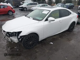2014 Lexus IS 250 with VIN JTHCF1D25E5007208, listed as a IAAI auction lot 41036831 with 136,884 mi miles. Bid and sale history available at carsss.com. Image 18.