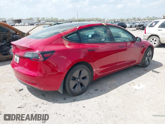 2023 Tesla Model 3 z VIN 5YJ3E1EA1PF509094, wystawiony jako IAAI lot #41843497 z przebiegiem 37 677 mil mil oraz . Historia ofert i sprzedaży dostępna na DreamBid. Obrazek 4.