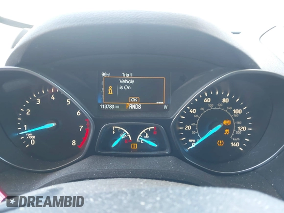 2019 Ford Escape S with VIN 1FMCU0F75KUC55076, listed as a IAAI auction lot 42432402 with 113,783 mi miles and . Bid and sale history available at DreamBid. Image 7.