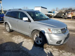 2012 Dodge Journey SXT with VIN 3C4PDDBG4CT166582, listed as a Copart auction lot 47807875 with 243,372 mi miles and Salvage title. Bid and sale history available at DreamBid. Image 4.