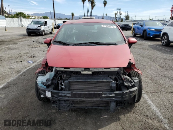 2017 Kia Rio LX with VIN KNADM4A39H6072634, listed as a Copart auction lot 47130575 with 67,465 mi miles and Salvage Title. Bid and sale history available at carsss.com. Image 5.