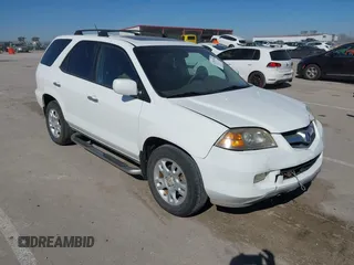 2004 Acura MDX Touring Pkg w/Navigation with VIN 2HNYD18844H524383, listed as a IAAI auction lot 41593278 with 253,003 mi miles. Bid and sale history available at carsss.com. Image 1.
